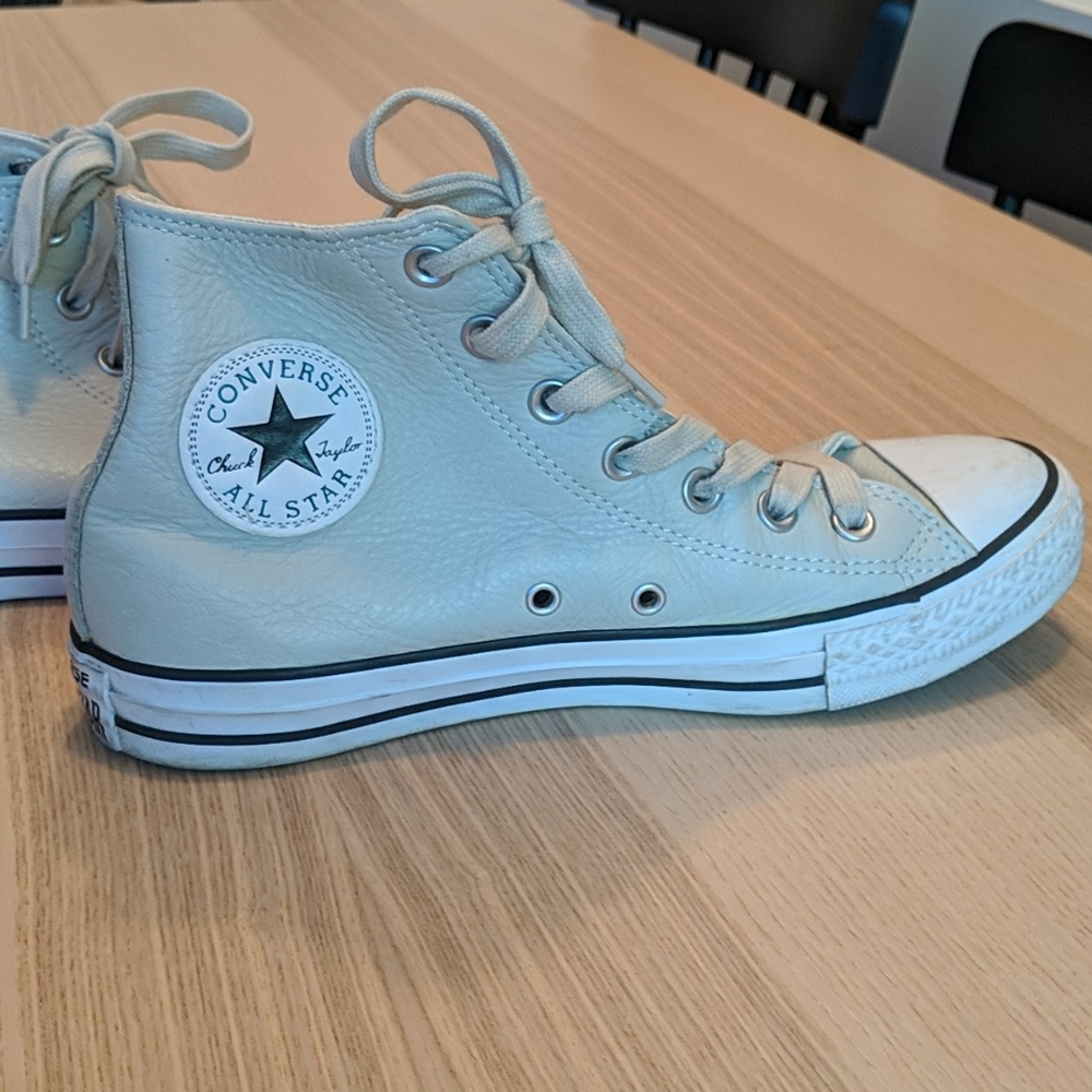 Chuck Taylor All Star Leather - High Top - Sz 39